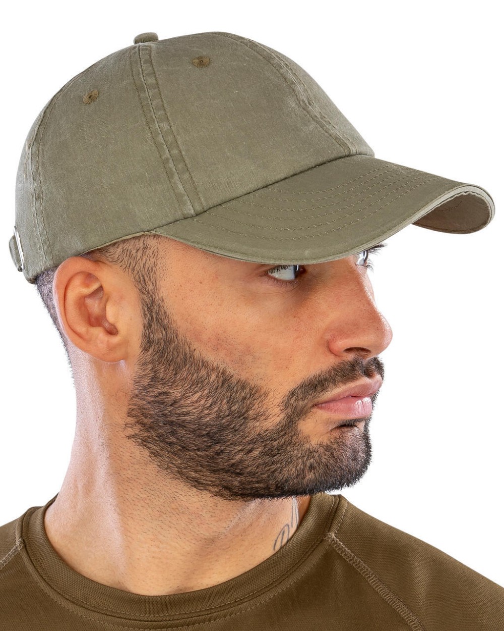 RESULT Fine Cotton Twill Cap Kappen personalisierbar