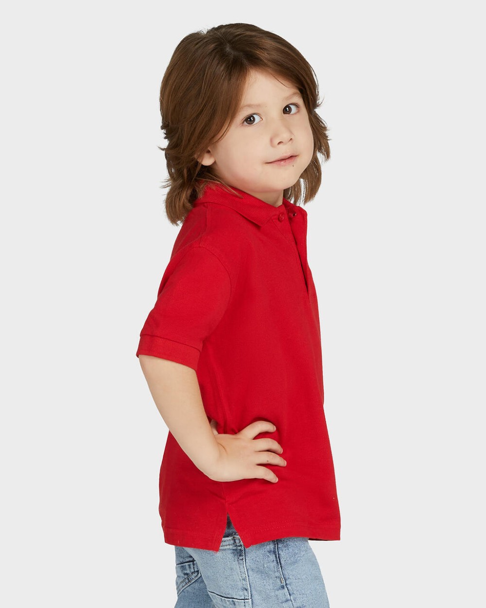 Polo's  Cotton Polo Kids voor bedrukking &amp; borduring