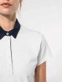 Polos à personnaliser KARIBAN Polo jersey bicolore femme 