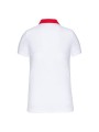 KARIBAN Polo jersey bicolore femme /api/colors/9f92a202-c244-4977-9a4f-b1dea2a1d7fd personnalisable