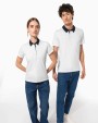 KARIBAN Zweifarbiges Jersey-Polohemd für Damen Poloshirts personalisierbar