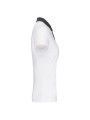 KARIBAN Polo jersey bicolore femme /api/colors/ec1c3fbe-c5a7-4b44-8dba-75168bf51e92 personnalisable