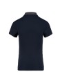 KARIBAN Polo jersey bicolore femme /api/colors/2b460528-2a24-4ca0-9dfa-4cd76593f0e3 personnalisable