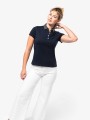 Polos à personnaliser KARIBAN Polo jersey bicolore femme 
