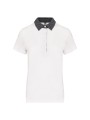 KARIBAN Polo jersey bicolore femme /api/colors/ec1c3fbe-c5a7-4b44-8dba-75168bf51e92 personnalisable