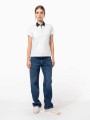 Polos à personnaliser KARIBAN Polo jersey bicolore femme 