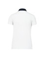 KARIBAN Polo jersey bicolore femme /api/colors/7106f99d-2e20-4f66-8e9f-e598d6240563 personnalisable