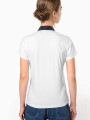 Polos à personnaliser KARIBAN Polo jersey bicolore femme 