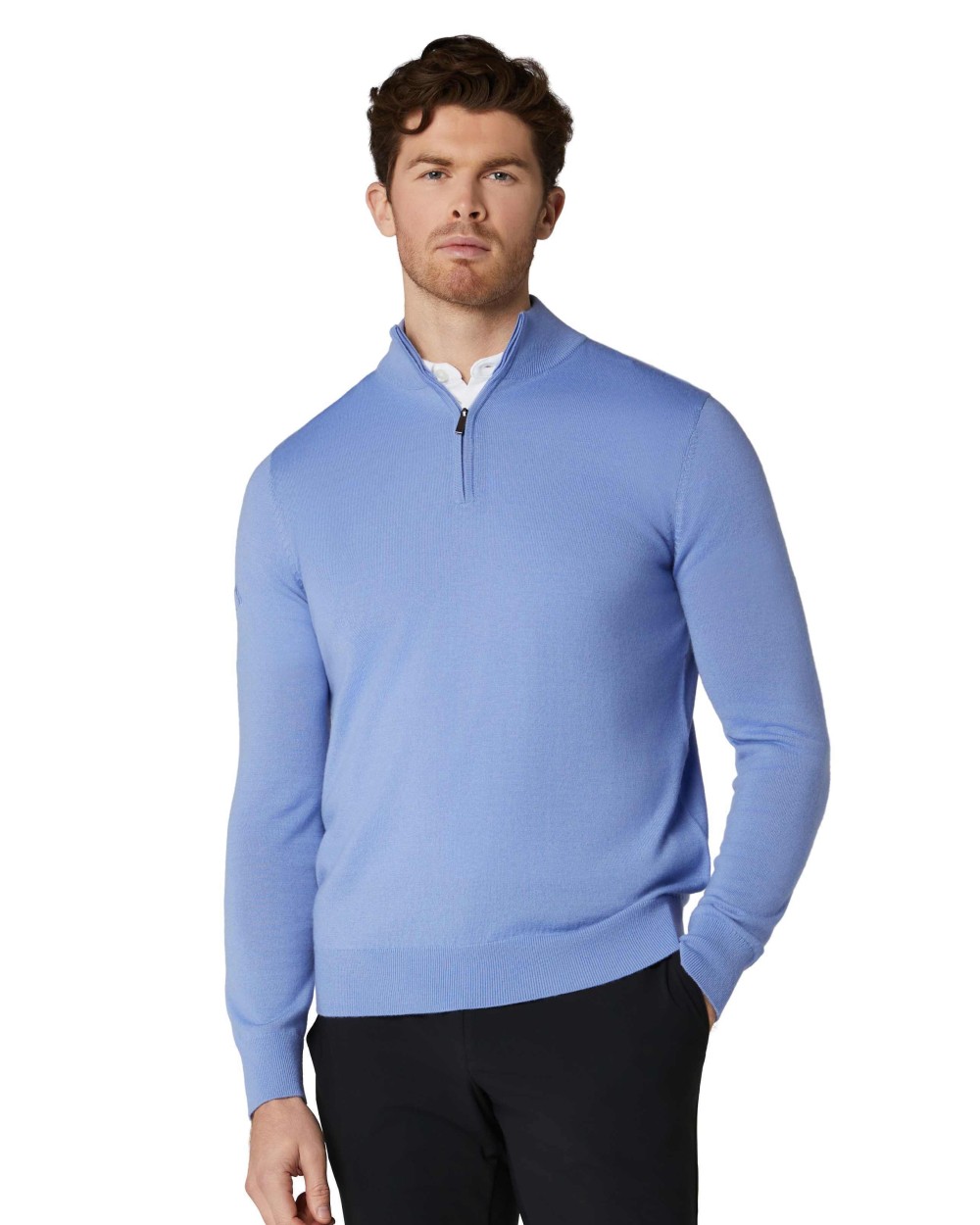 Sweat-shirts personnalisable CALLAWAY Sweat à zip 1/4 en mélange mérinos