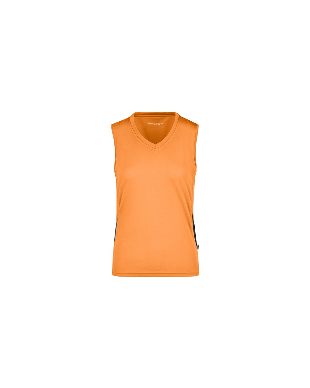 JAMES & NICHOLSON Running Tee-shirt Femme Sans Manches T-Shirts personalisierbar