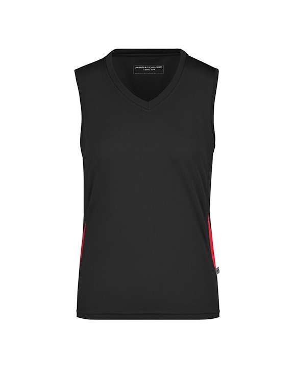 T-Shirts personnalisable JAMES & NICHOLSON Running Tee-shirt Femme Sans Manches