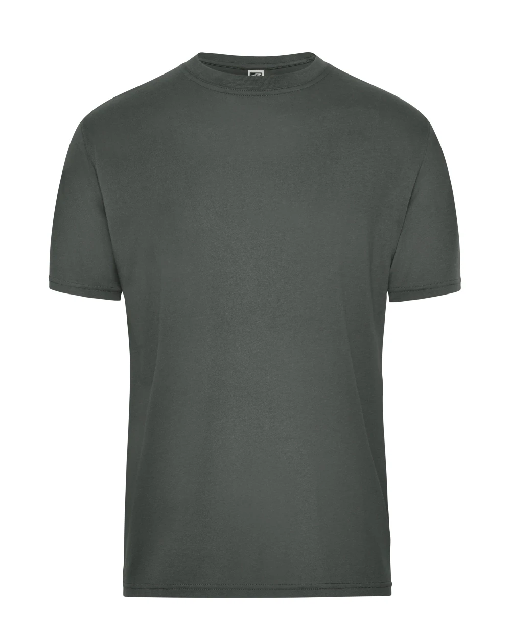 T-shirts JAMES & NICHOLSON Men‘s BIO Workwear T-Shirt voor bedrukking &amp; borduring