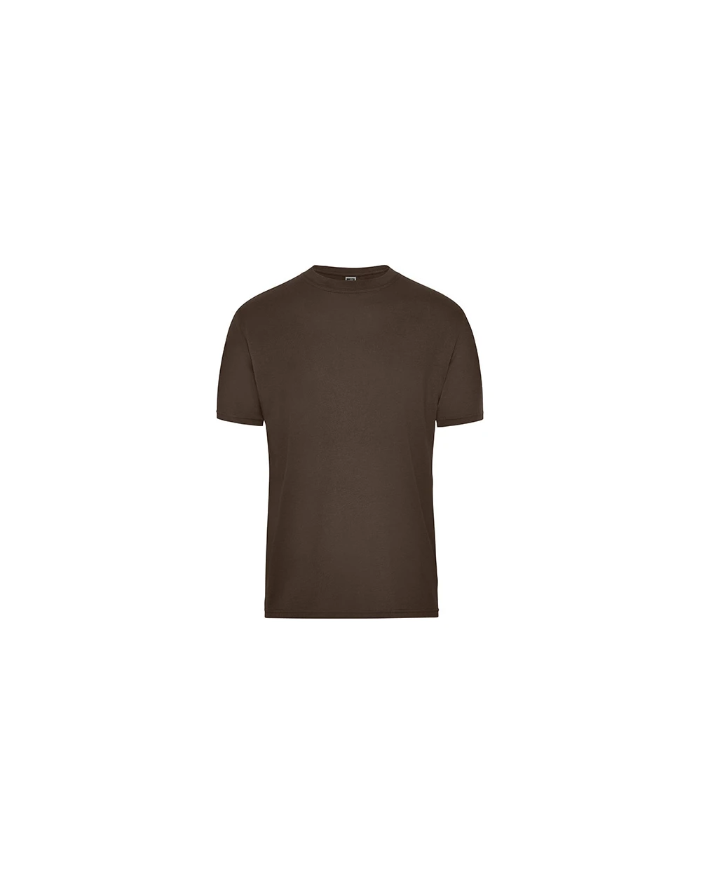 T-shirts JAMES & NICHOLSON Men‘s BIO Workwear T-Shirt voor bedrukking &amp; borduring