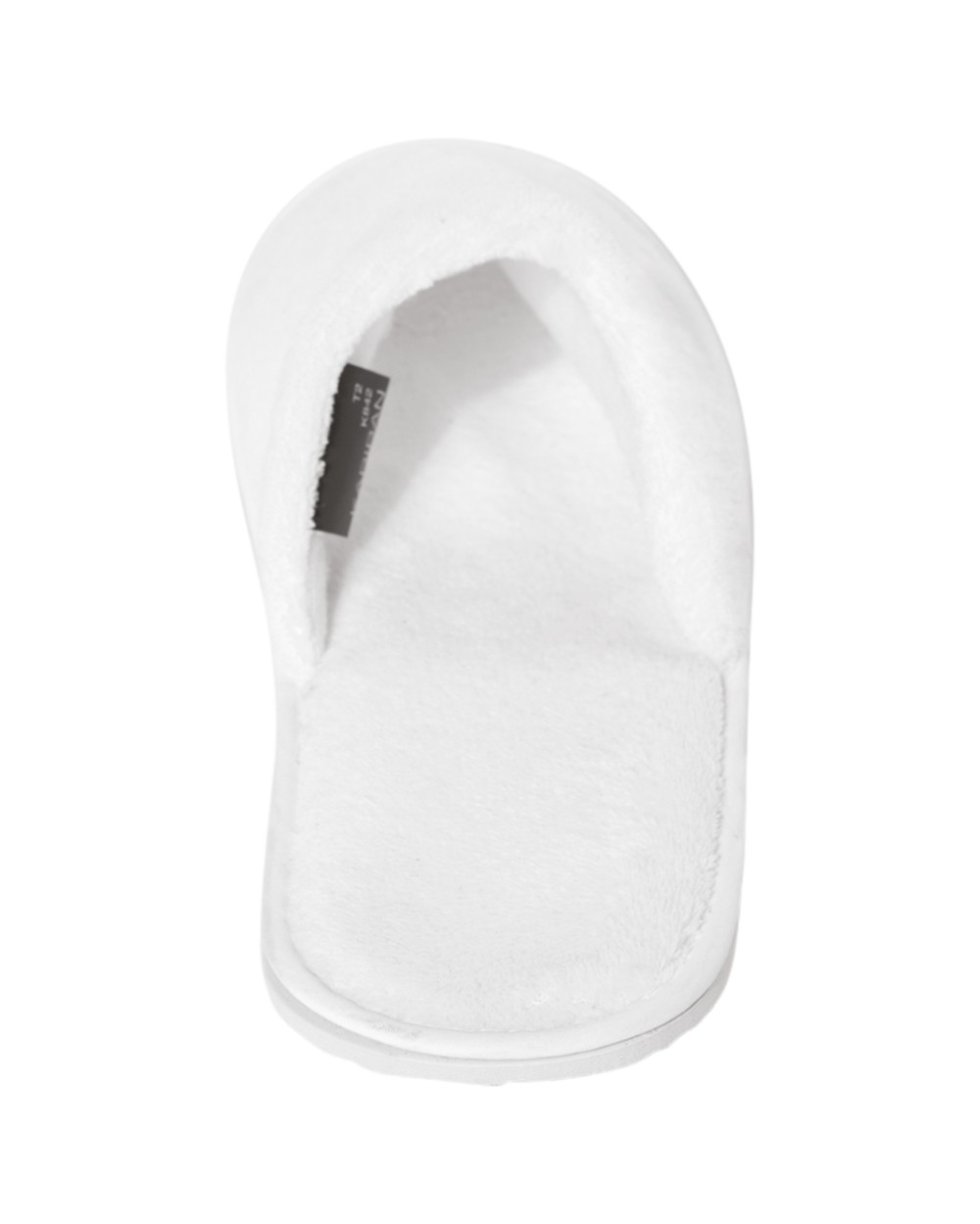 Benodigdheden KARIBAN Uniseks badstofslippers voor bedrukking &amp; borduring