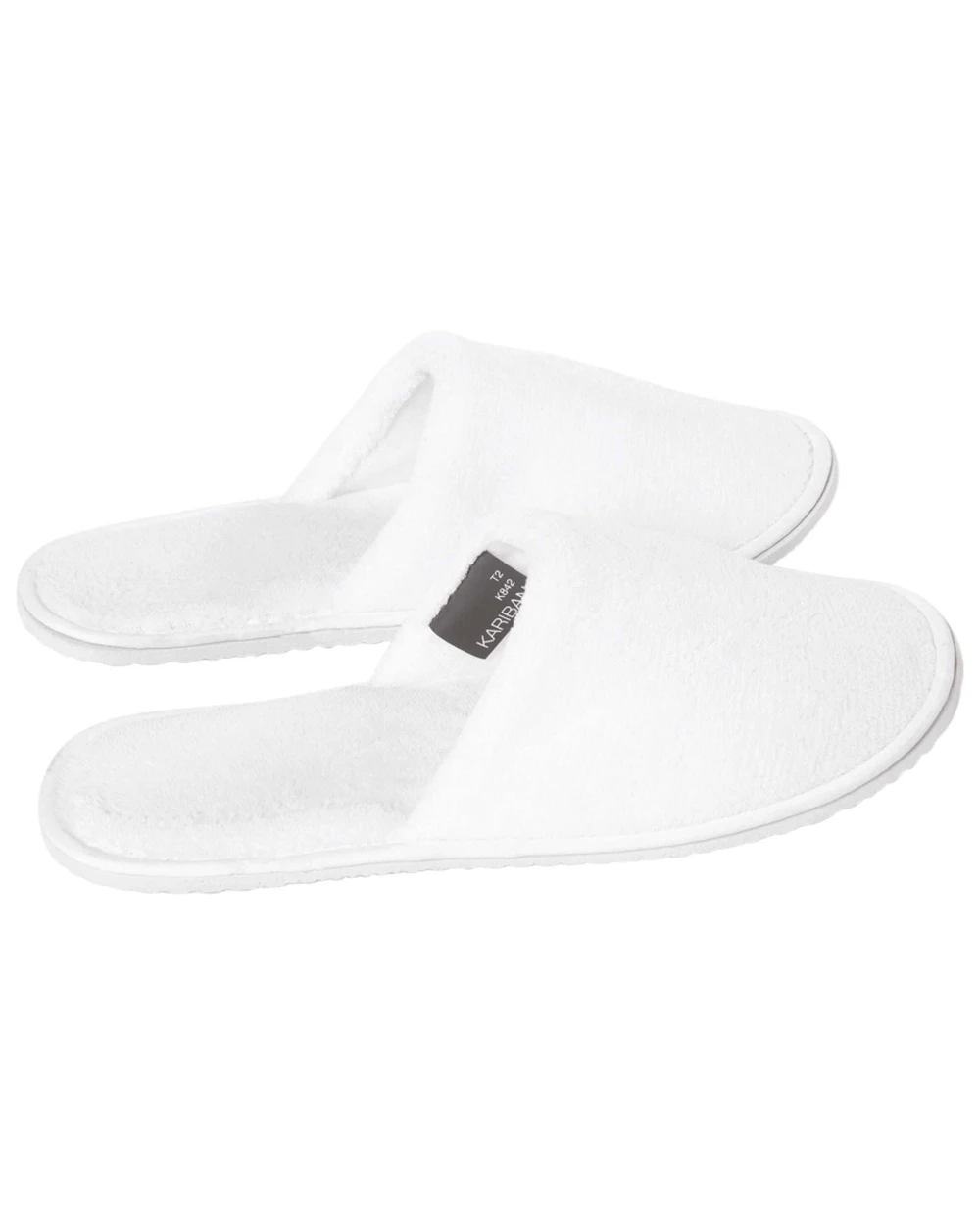 KARIBAN Unisex-Frottee-Hausschuhe Zubehör personalisierbar