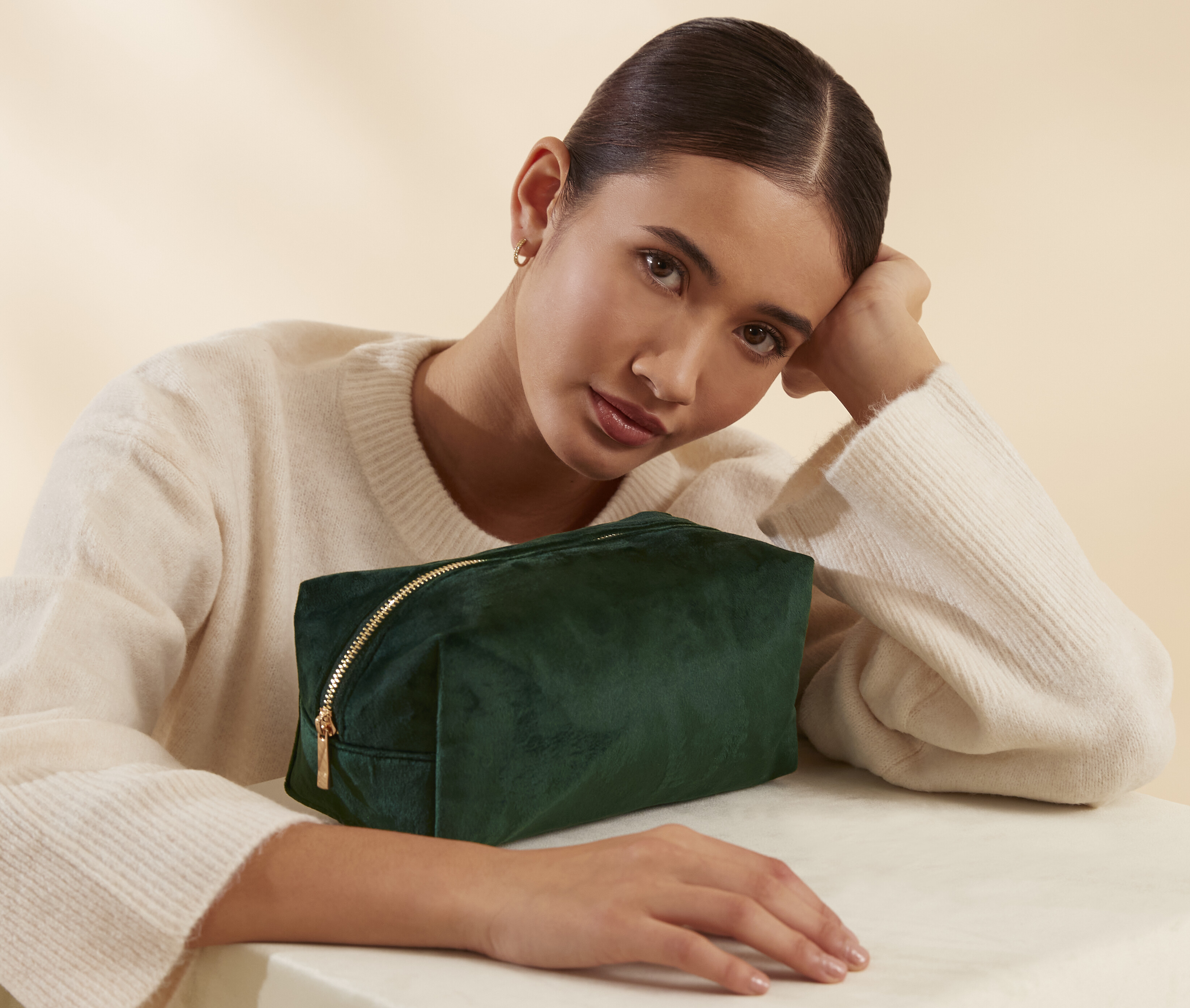 Sacs & Bagagerie personnalisable BAG BASE VELVET TOILETRY/ACCESSORY CASE