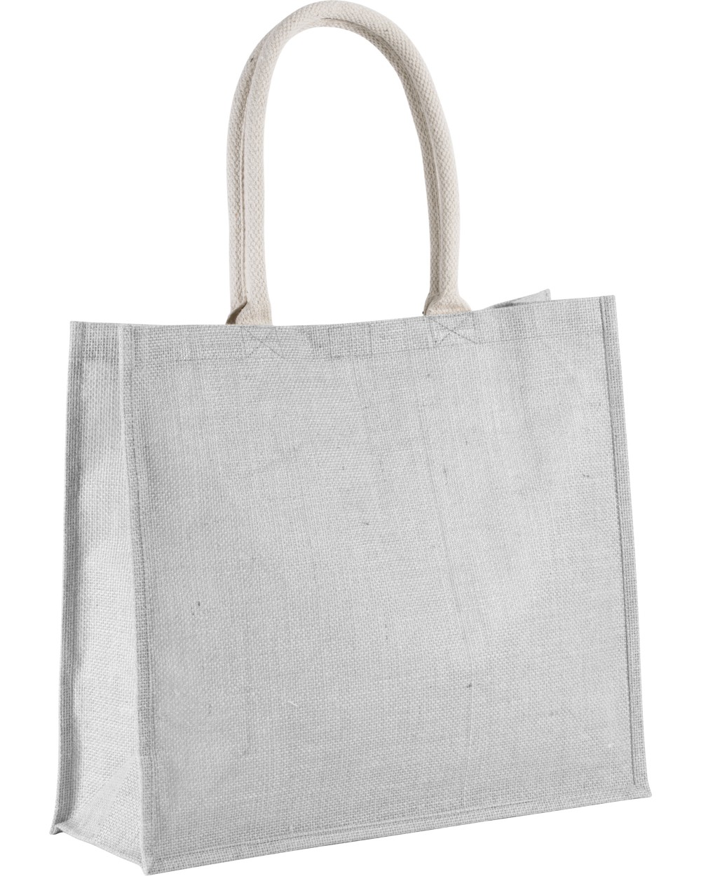 Tote bags KIMOOD Jute Strandtas voor bedrukking &amp; borduring