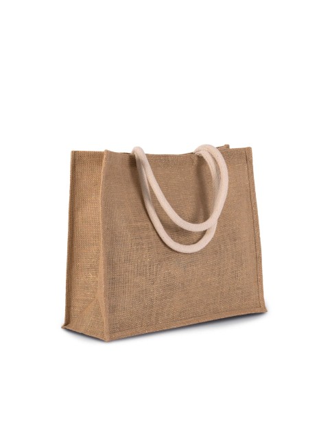 KIMOOD Sac de plage en jute  personnalisable