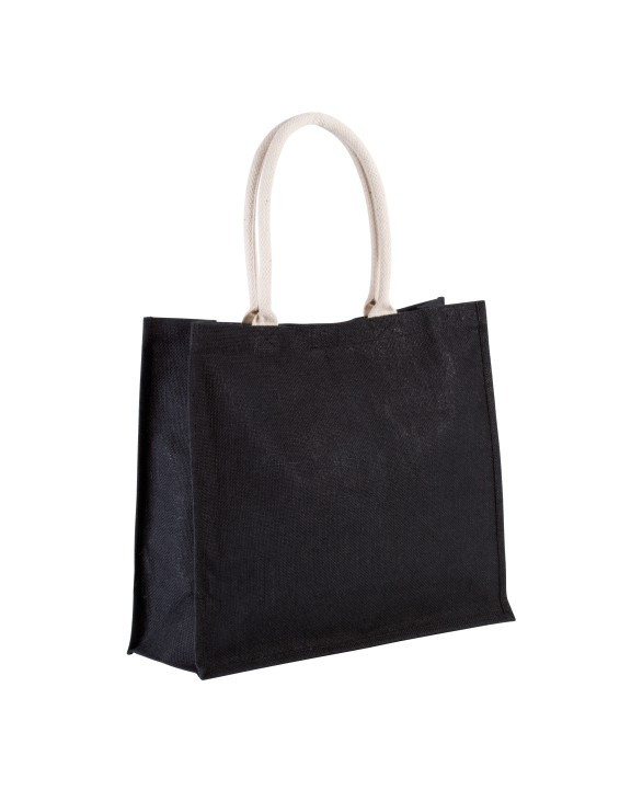 Tote bags KIMOOD Jute Strandtas voor bedrukking &amp; borduring
