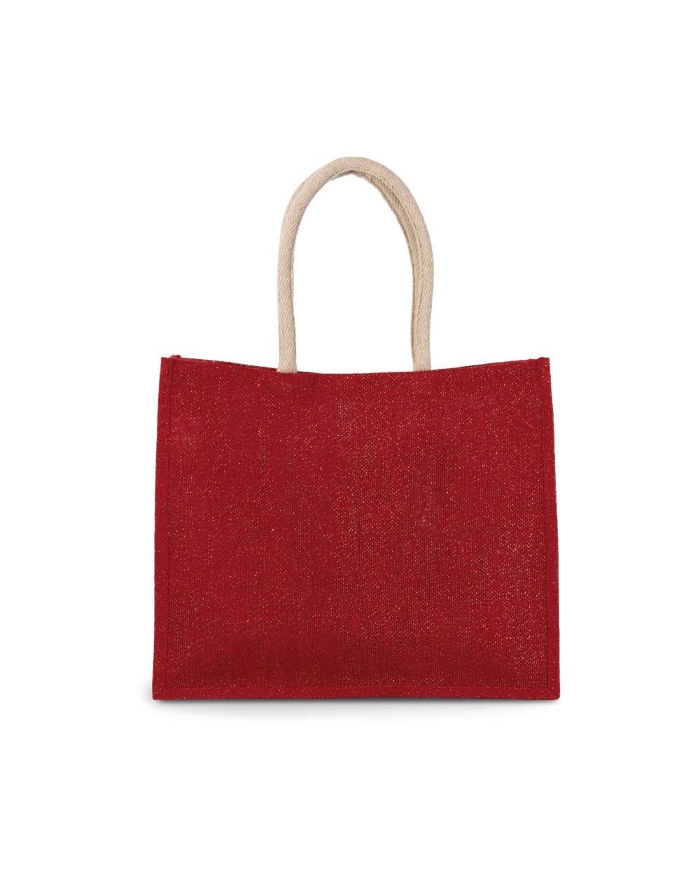 Tote bags KIMOOD Jute Strandtas voor bedrukking &amp; borduring