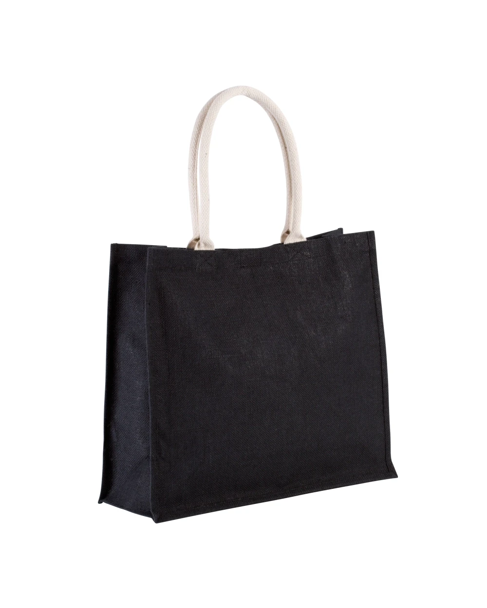 Tote bags KIMOOD Jute Strandtas voor bedrukking &amp; borduring