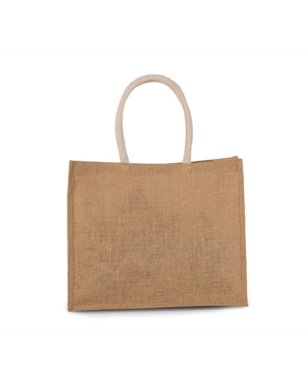 Tote bags KIMOOD Jute Strandtas voor bedrukking &amp; borduring