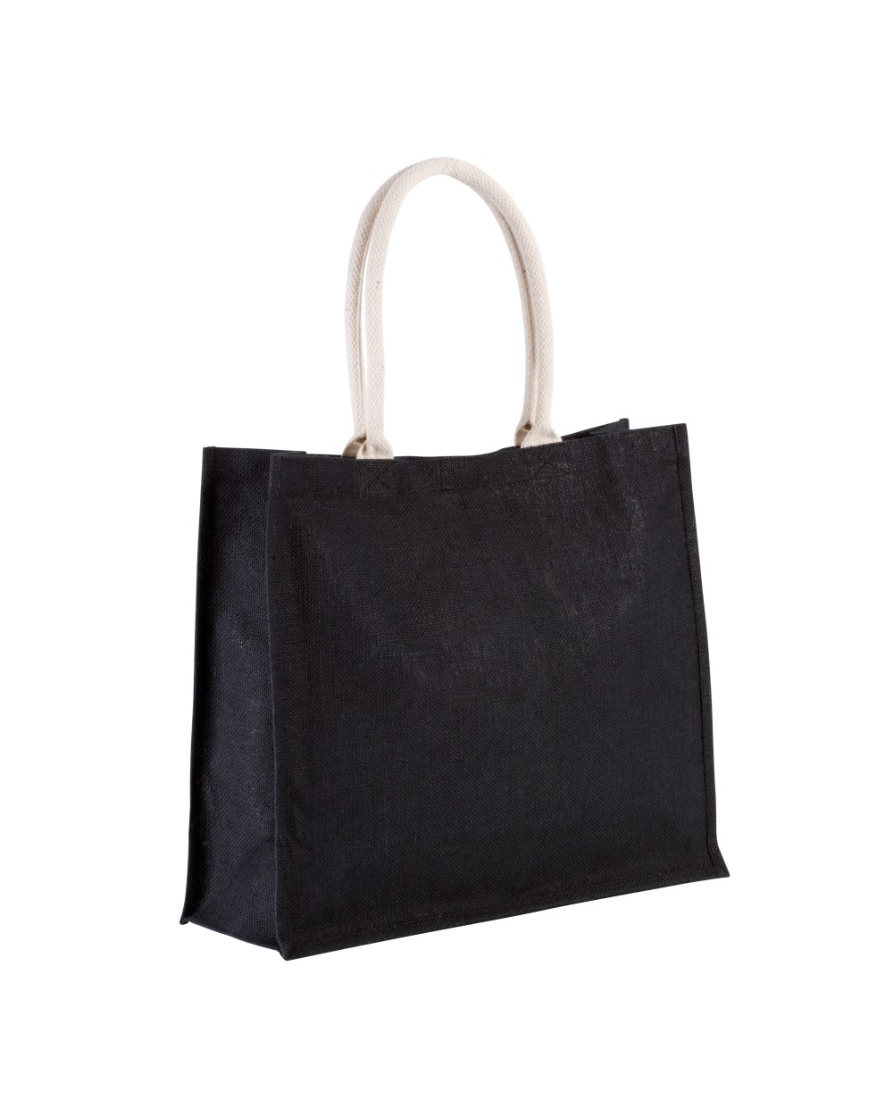 Tote bags KIMOOD Jute Strandtas voor bedrukking &amp; borduring