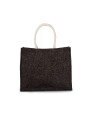 Tote bags KIMOOD Jute Strandtas voor bedrukking &amp; borduring