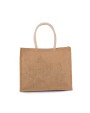 KIMOOD Jute-Strandtasche Tote Bags personalisierbar