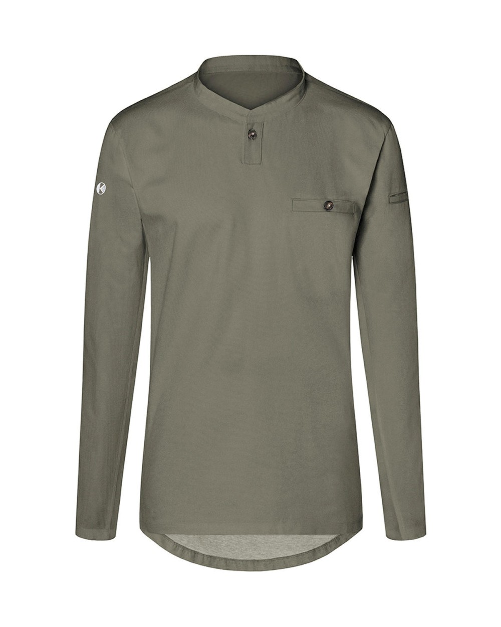 Hemden KARLOWSKY Workshirt Performance Long Sleeve voor bedrukking &amp; borduring