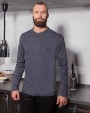 KARLOWSKY Workshirt Performance Long Sleeve Hemden personalisierbar