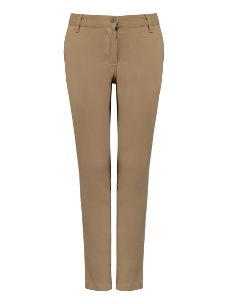 KARIBAN Pantalon chino fille /api/colors/94043464-ad4d-4a4e-81d8-f2f8c7fa5442 personnalisable