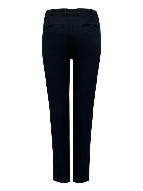 KARIBAN Pantalon chino fille /api/colors/95f4e81b-11b6-45f1-84d4-621b43505b56 personnalisable