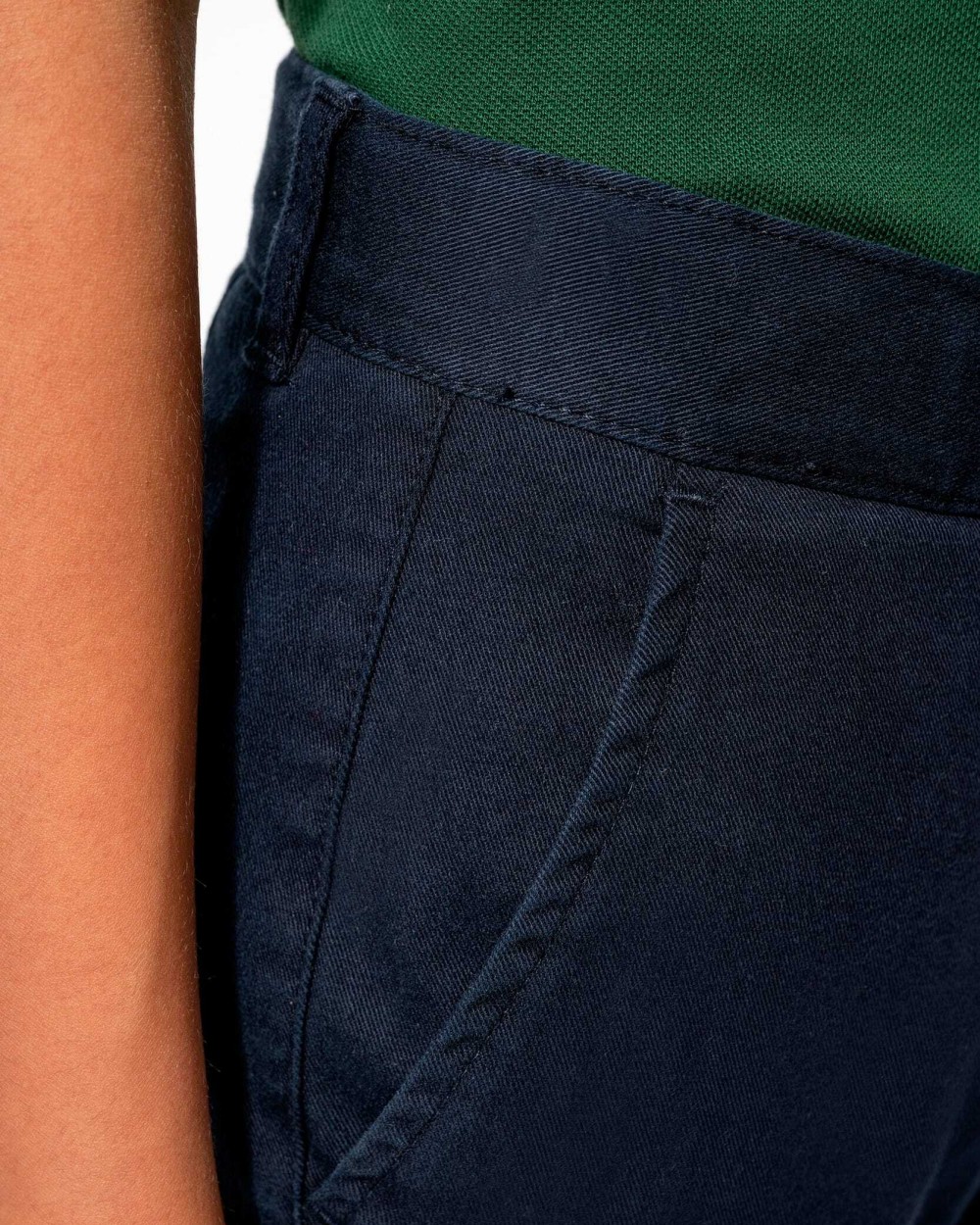 KARIBAN Chino-Hose für Mädchen Hosen personalisierbar