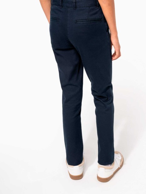 Pantalons à personnaliser KARIBAN Pantalon chino fille 