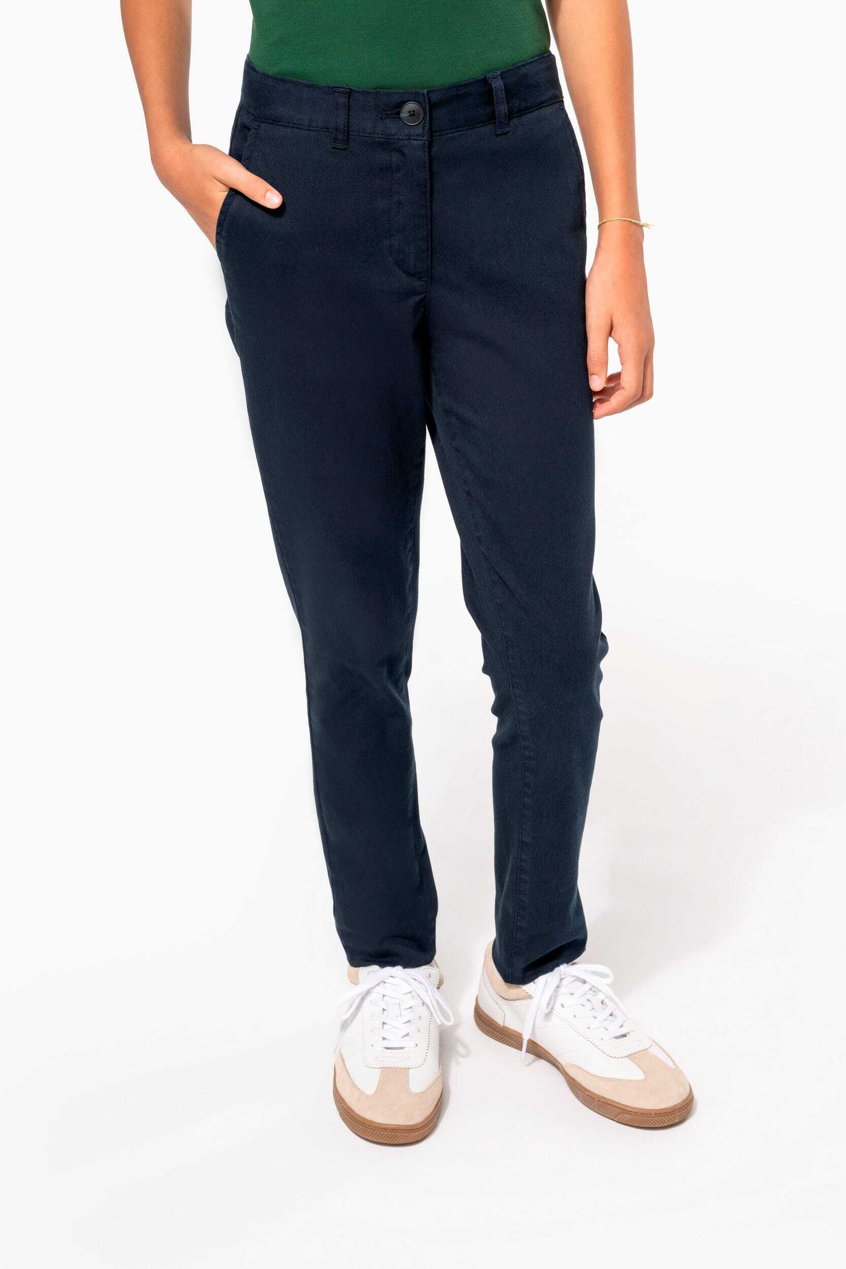 Pantalons personnalisable KARIBAN Pantalon chino fille