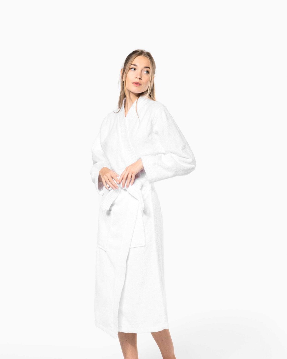 Produits éponges personnalisable KARIBAN Peignoir col kimono