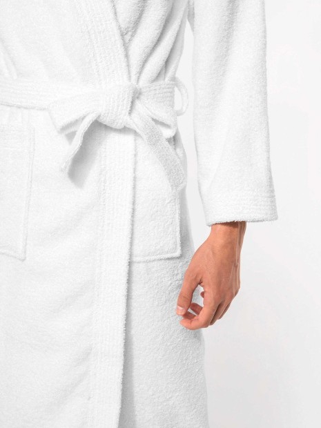 Produits éponges à personnaliser KARIBAN Peignoir col kimono 