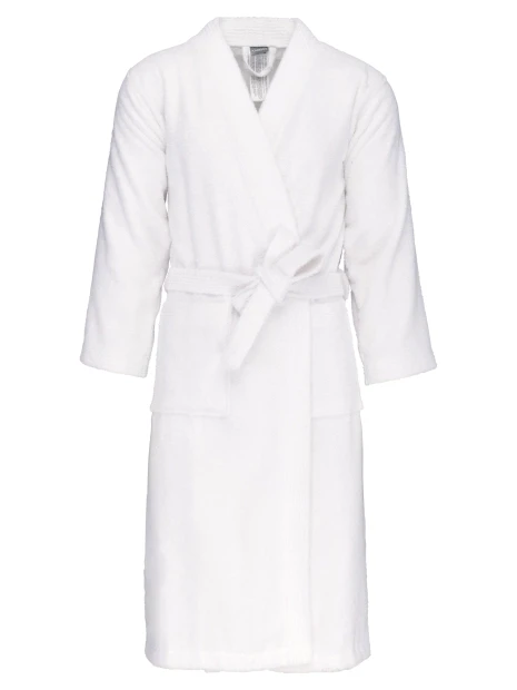 KARIBAN Peignoir col kimono /api/colors/7a92cd2d-10d2-40b4-928b-296bb7487506 personnalisable