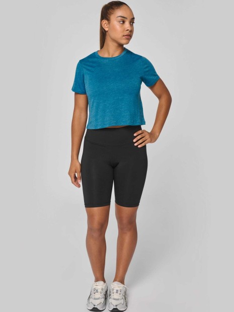 T-Shirts à personnaliser PROACT Crop top triblend femme 