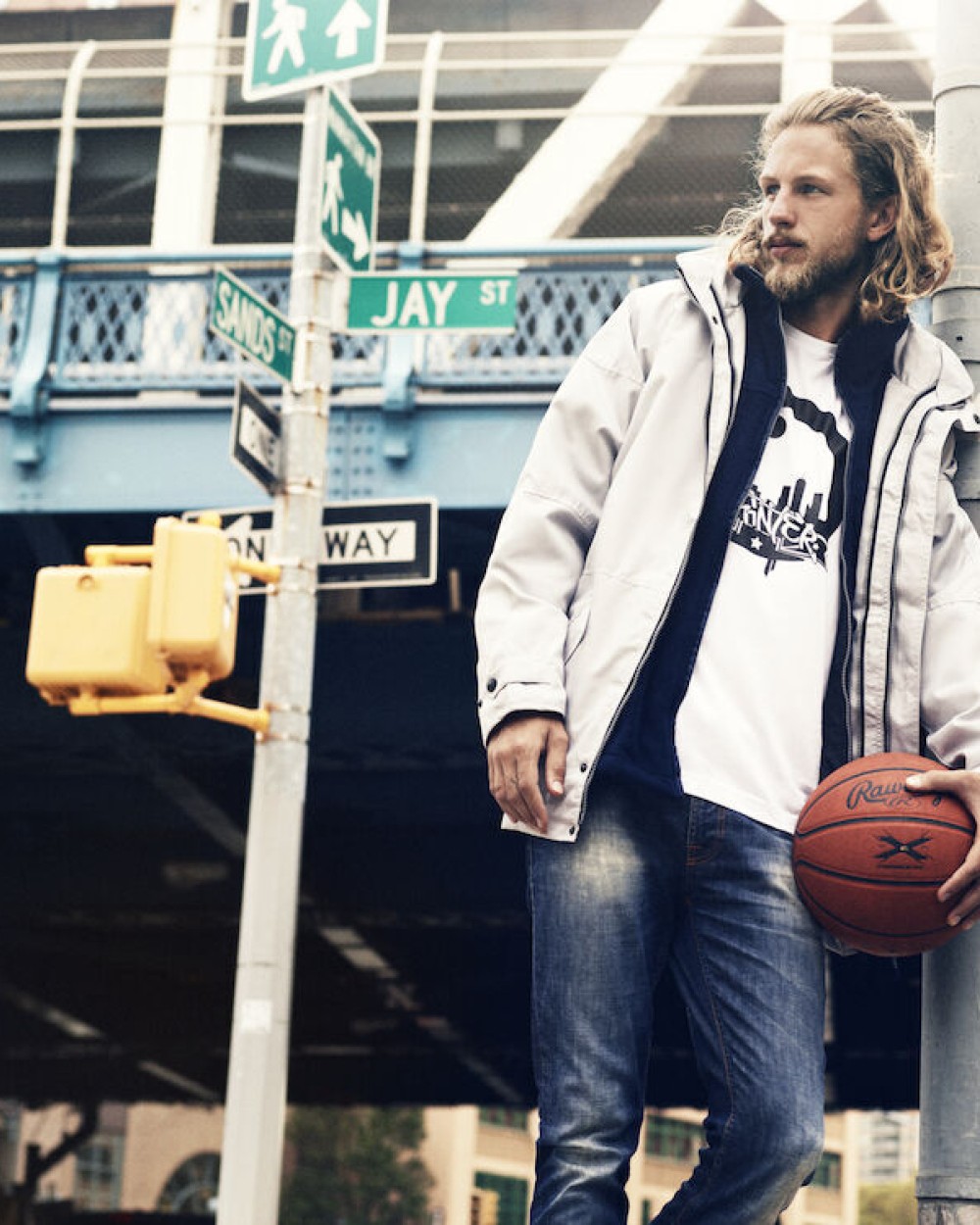 PRINTER SQUEEZE OXFORD JACKET Jacken personalisierbar