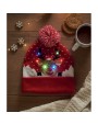 Accessoires personnalisable 4DO Bonnet de Noël tricoté avec LED