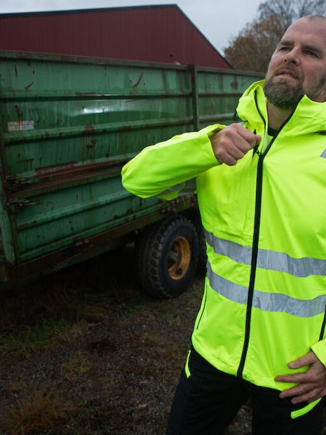 Softshells à personnaliser PROJOB 6450 VESTE SOFTSHELL CAPUCHE - EN ISO 20471 CLASSE 3/2 - EN343 3/3/X 