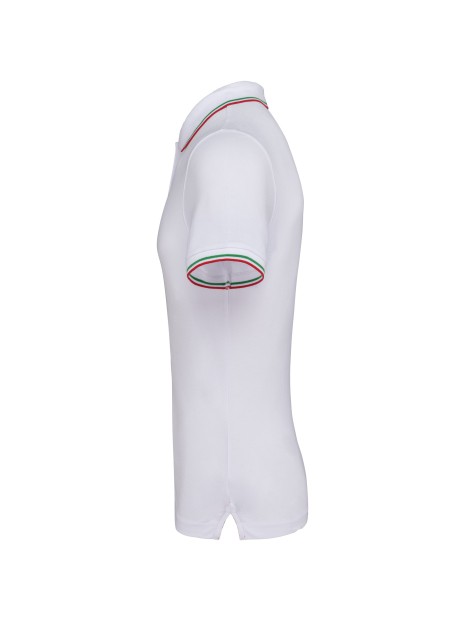 KARIBAN Polo maille piquée manches courtes homme /api/colors/d80c32a1-aa0d-40bc-9a22-516132094971 personnalisable