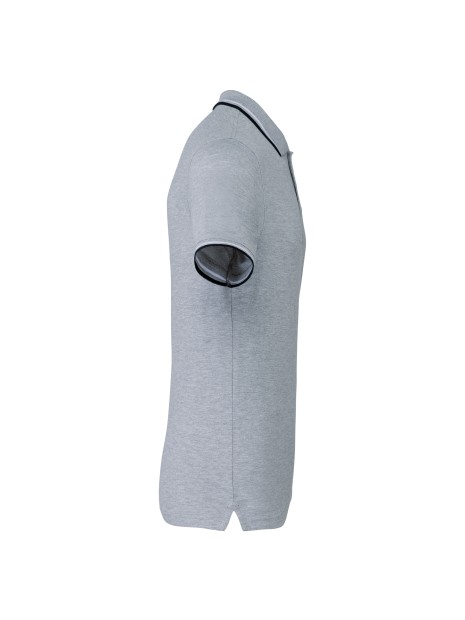 KARIBAN Polo maille piquée manches courtes homme /api/colors/756a62c7-5ccb-4412-bddf-a29bbe090ad7 personnalisable
