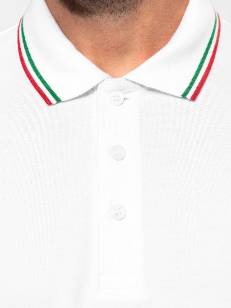 Polos à personnaliser KARIBAN Polo maille piquée manches courtes homme 