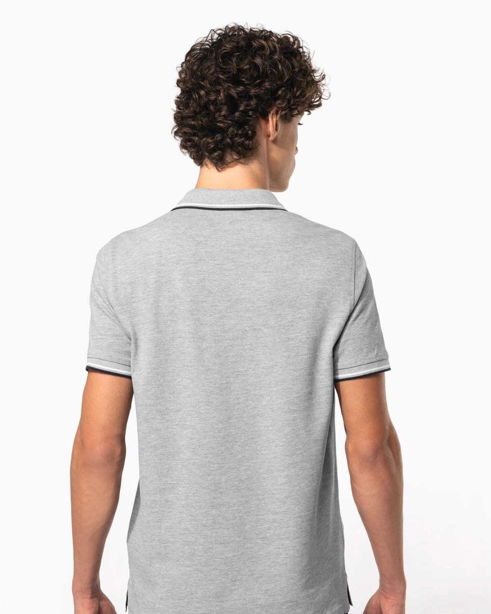 KARIBAN Herren Piqué Poloshirt Kurzarm Poloshirts personalisierbar