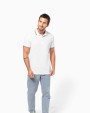 Polos personnalisable KARIBAN Polo maille piquée manches courtes homme