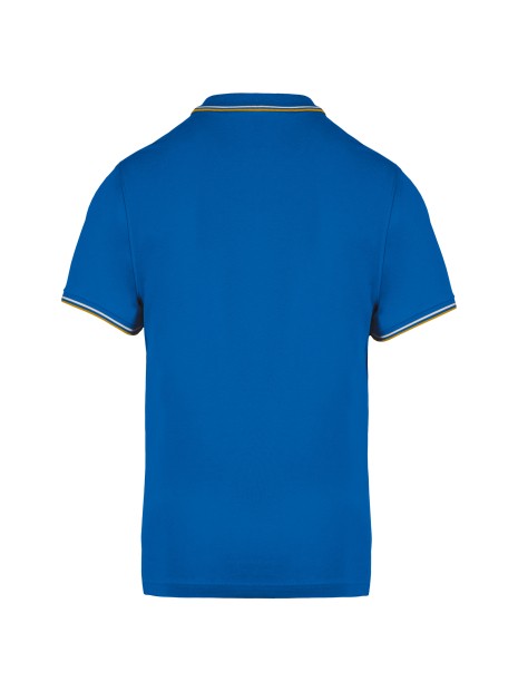 KARIBAN Polo maille piquée manches courtes homme /api/colors/920faae0-2264-48d8-963b-8c8bc5c54cef personnalisable