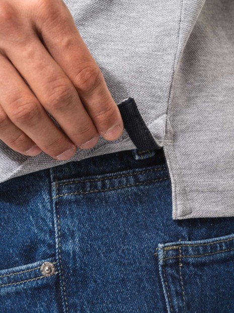 Polos à personnaliser KARIBAN Polo maille piquée manches courtes homme 